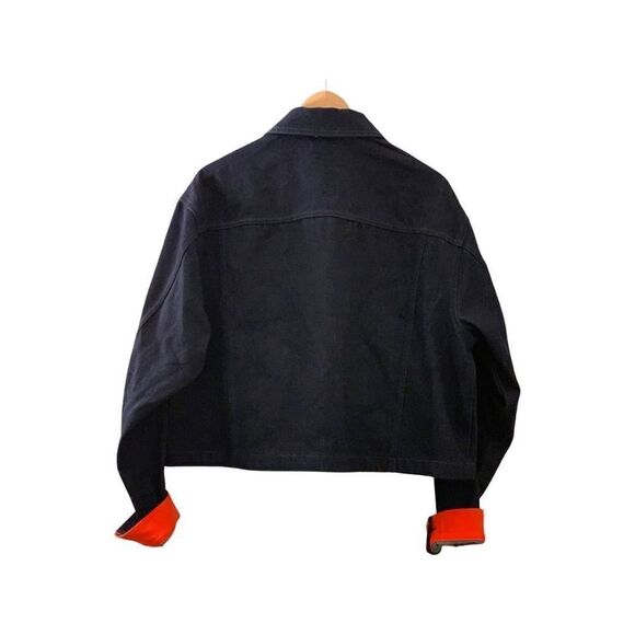 Current/ Elliott Collin Cropped Denim Jean Jacket - Picture 2 of 5